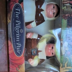 Pilgrim Salt and Pepper Shakers